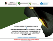 Webinar on "Mediation / Alternative Dispute resolution"