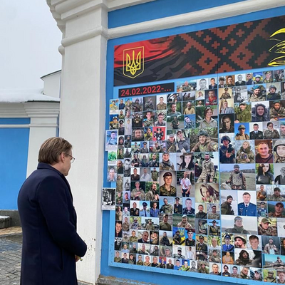 President Field in Kyiv