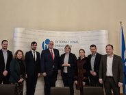 Ombudsperson Schwetz welcomed Mr. Róbert Dobrovodský, Public Defender of Rights of the Slovak Republic, and his delegation