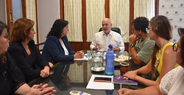 Jorge Henn entregó a la Secretaria de Educación las conclusiones del taller