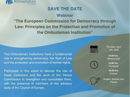 Curaçao webinar on Ombudsman principles
