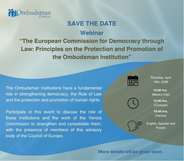 Curaçao webinar on Ombudsman principles