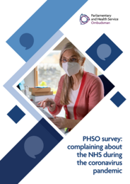 PHSO Survey - Complaining about NHS druing COVID pandemic