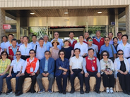 CY President Chen Chu with the members of two CY Committees