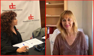 Beatriz Barrera y Rita Mendoza se reúnen para impulsar la representatividad de la mujer en cargos directivos.