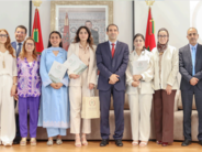 Interns from FTO with Moroccan Mediator, Mr Benalilou