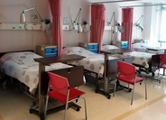 Utilisation of low-charge hospital beds
