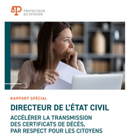 Le rapport spécial est maintenant disponible