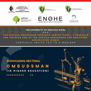 Webinar on "Showcasing Higher Education Ombudsman"
