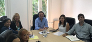 Reunión de la Defensoría del Pueblo de Santa Fe con integrantes de Adpra y Andis