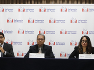 Defensoría celebra una rueda de prensa sobre la Corpac