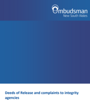 NSW Ombudsman's Special report out now