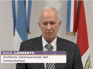 Regional President Lamberto delivered video address