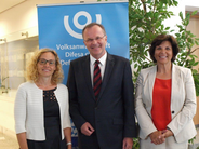 South Tyrolean Ombudsman Gabriele Morandell, Ombudsman Günther Kräuter, representative of the South Tyrolean federal state parliament Hochgruber-Kuenzer (from left)