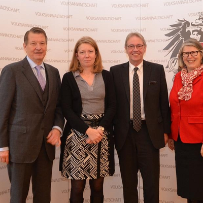 Ombudsman Kostelka, Omduswoman De Bruecker, Ombudsman Schuermans and Ombudswoman Stoisits