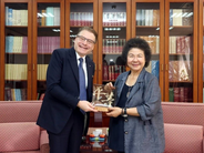 President Field and Control Yuan President Chen Chu 