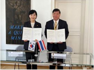 ACRC Chairperson Jeon Hyun-Heui and Chief Ombudsman Somsak Suwansujarit