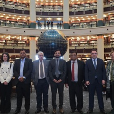 Senior Officers from the Office of the Ombudsman Punjab visiting the Presidential Nation’s Library