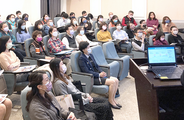 CY colleagues participate in the speech on new citizen judges trial system