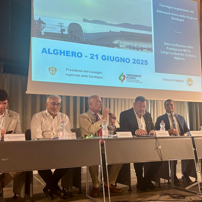 National Coordination of Italian Regional Ombudspersons, held in Alghero on 20–21 June 2025