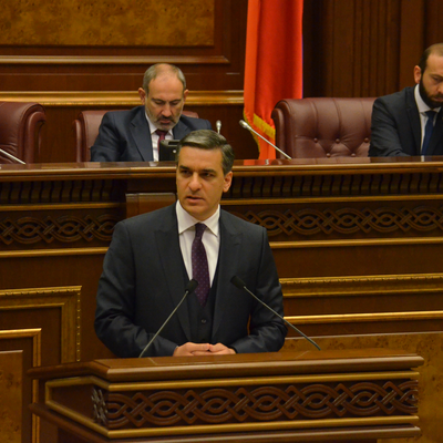 Armenia’s Prime minister and the President of the National Assembly