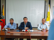 Ombudsman Guterres during the press conference