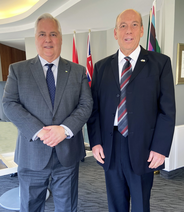 L to R: Ombudsman Dubé and Ombudsman Englman