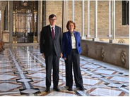 La síndica de Greuges con el Presidente de la Generalitat