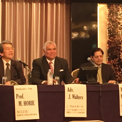 Prof. Masahiro Horje - IOI President Mr. Walters - AOA President Mr. Faruqui