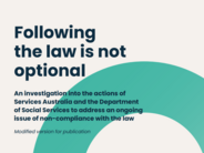 Commonwealth Ombudsman publishes investigation report on non-compliance
