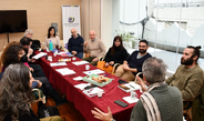 Gabriel Savino se reunió con directivos y docentes del Instituto Superior del Profesorado de Música "Carlos Guastavino"