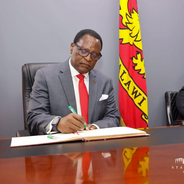 President of the Republic of Malawi Lazarus Chakwera