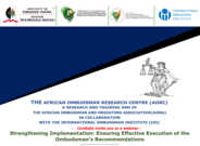 Seminario web del CAIO tiene lugar el 15 de julio de 2015