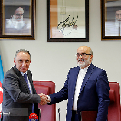 Justice Naser Seraj with guest