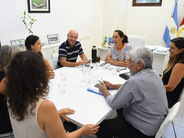 Gabriel Savino se reunió con la Ministra Érika Gonnet y su equipo