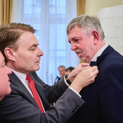 Honouring Ceremony of Peter Tyndall