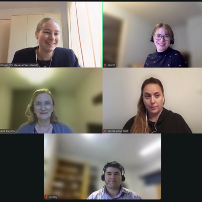 Membres canadiens participant à la formation le 20 octobre 2025