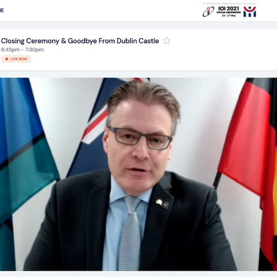 Incoming President Chris Field (Australia)