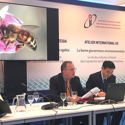 Presentation of IOI Secretary General Kräuter