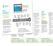 BrowseAloud translates the content of the Queensland Ombudsman's website into 99 languages