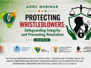AORC Webinar on Whistleblower protection