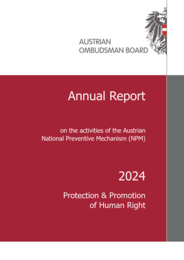 Report on the activities of the Austrian NPM in 2024 now available in English