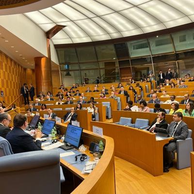 IOI President Chris Field PSM addressing delegates at the International Conference of Ombudsman.