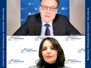 IOI Presdident Chris Field speaks at Ukrainian panel