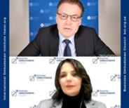 IOI Presdident Chris Field speaks at Ukrainian panel