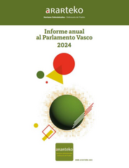 El Ararteko presenta el Informe anual al Parlamento Vasco