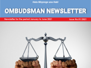 Ombudsman Newsletter Issue 01/2021