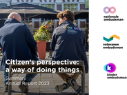 National Ombudsman, Ombudsman for Children and Veterans Ombudsman present annual report 2023