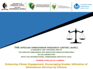 Webinar on the IOI Best Practice Paper on Outreach Practices from Ombudsman around the world