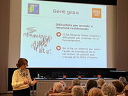 La síndica visitó Girona